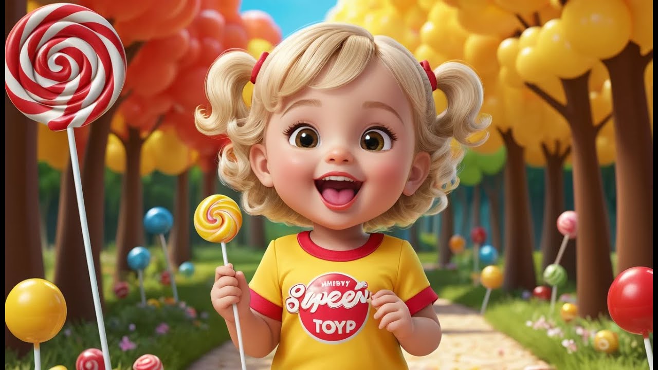 JJ’s Lollipop Learning Adventure | Fun Educational Song for Kids | Sweet Nursery Rhyme