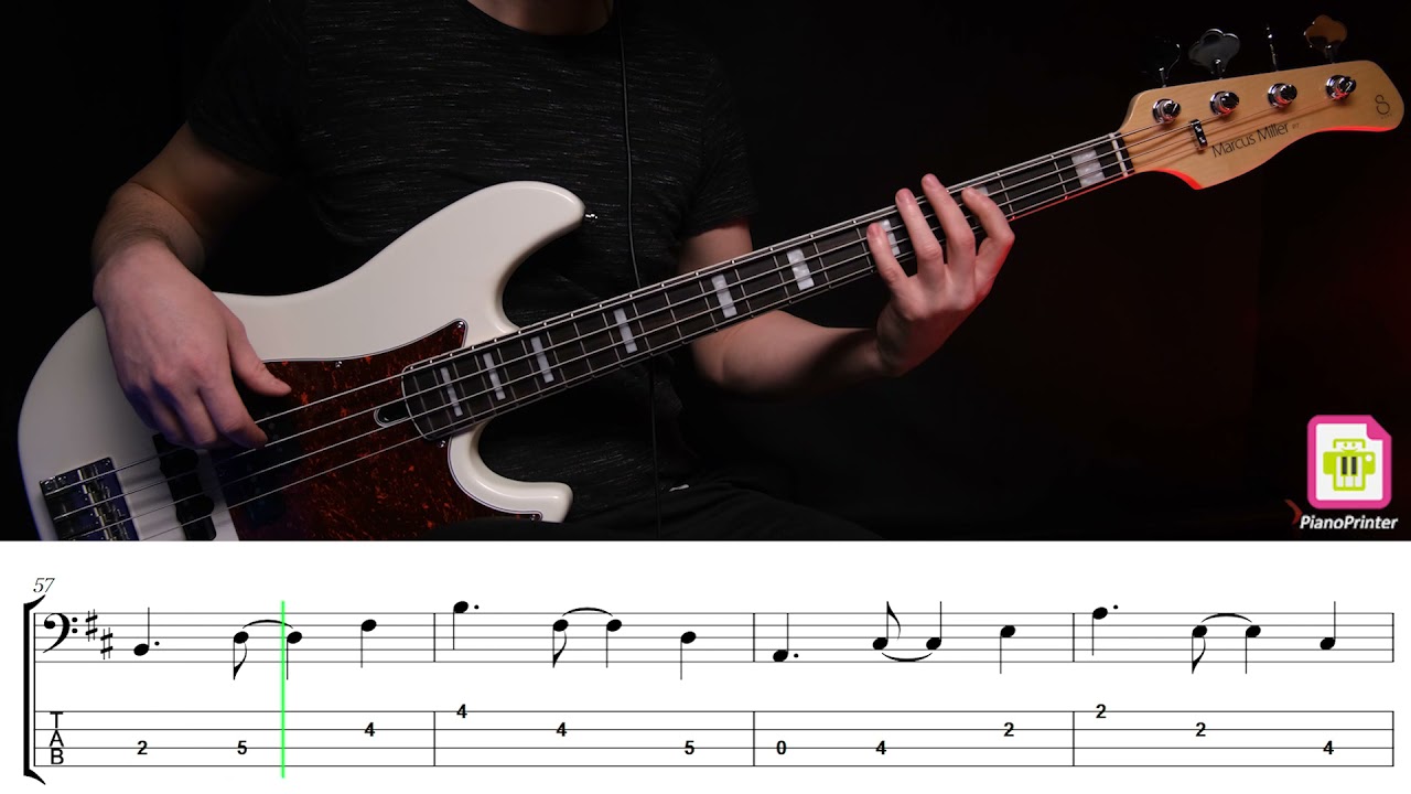 Кино - Закрой за мной дверь, я ухожу Bass Cover | Табы & Ноты
