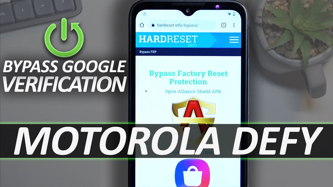 How to Bypass Google Lock on MOTOROLA Defy - FRP Bypass Motorola 2022