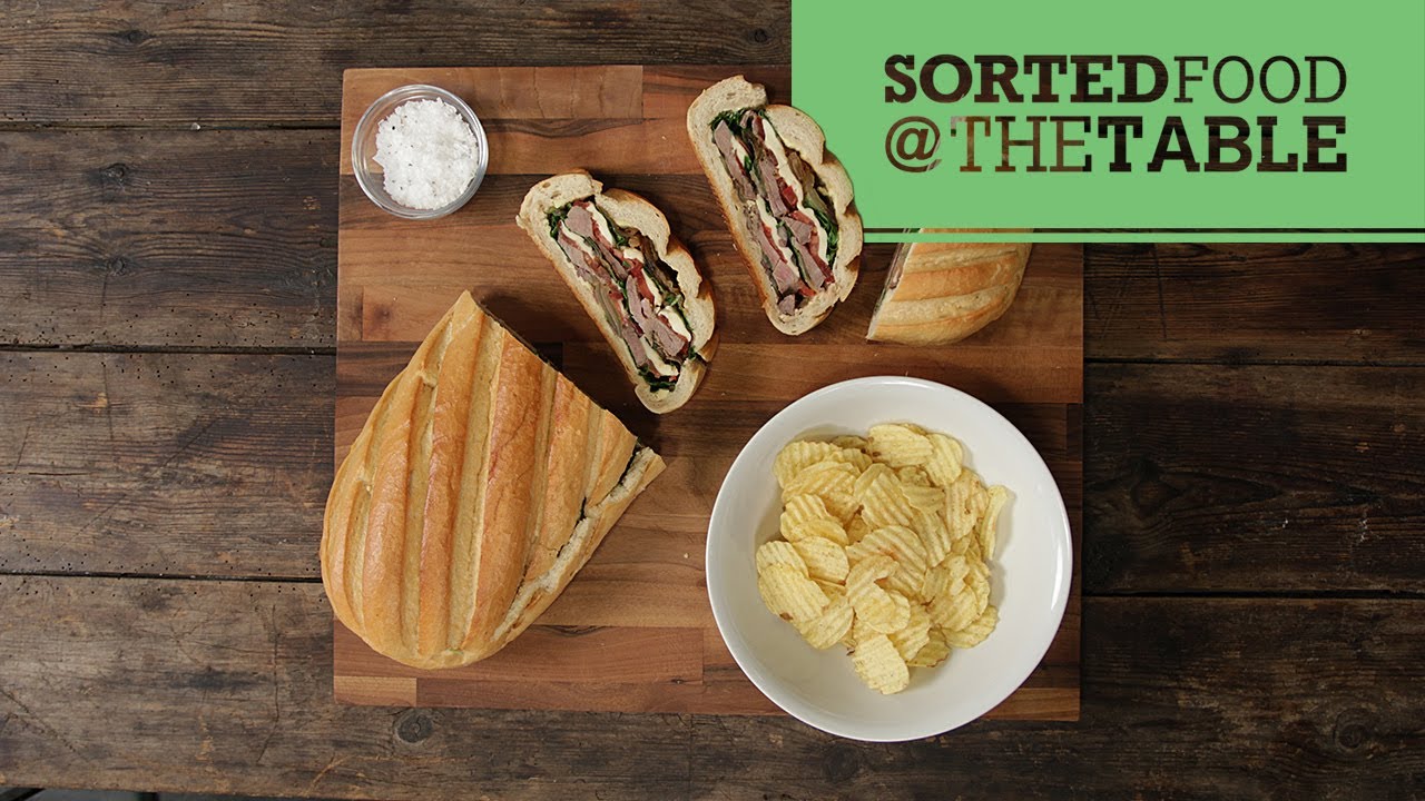 Roast Beef Trencher | SortedFood @ The Table