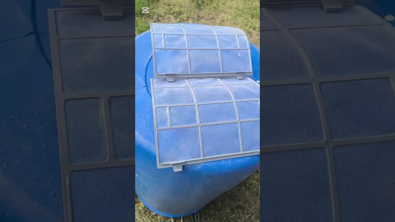 Limpieza de filtros de aire acondicionado 