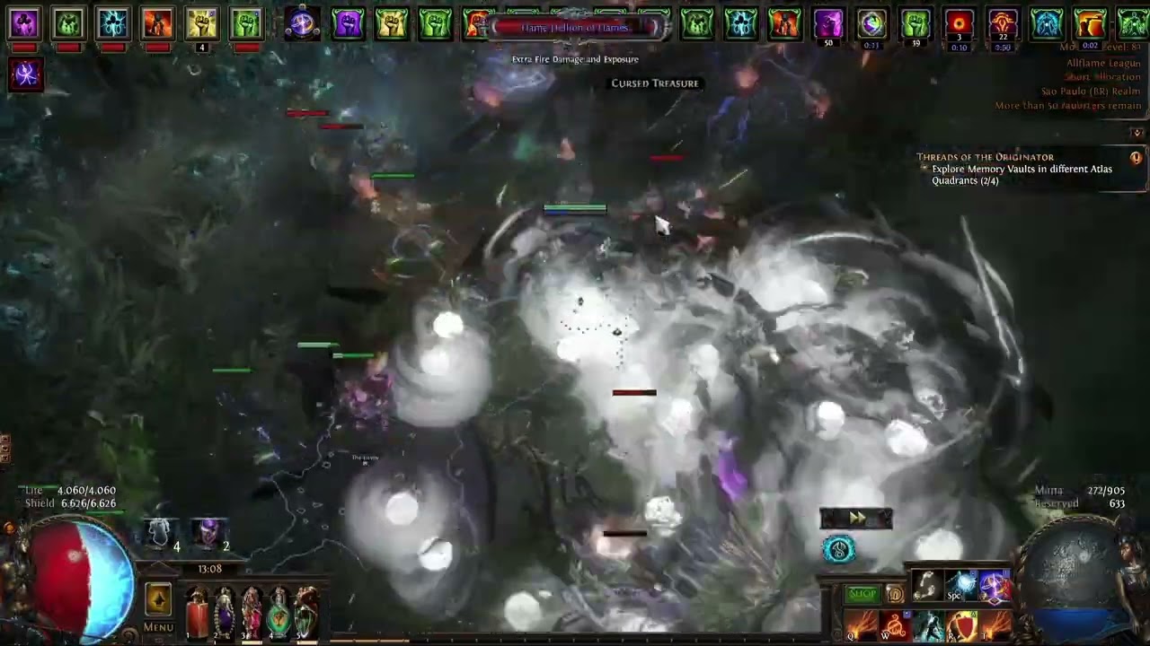 PoE 3.29 Ignite Penance Brand Herald Stacker Autobomber - Abyss Farm