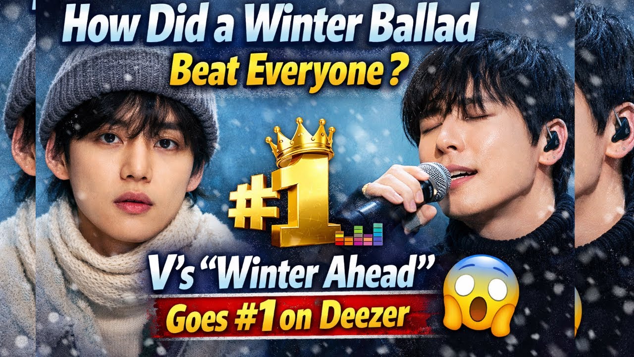 ГЛОБАЛЬНЫЙ ПОХИТИТЕЛЬ 🚨 «Winter Ahead» Ви и Пак Хёшина поднялся на первое место на Deezer во многих