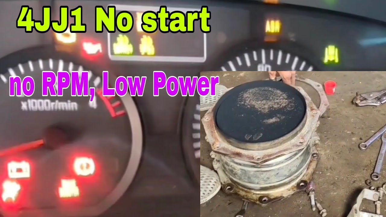 Isuzu 4JJ1 ayaw umandar no RPM at Low Power