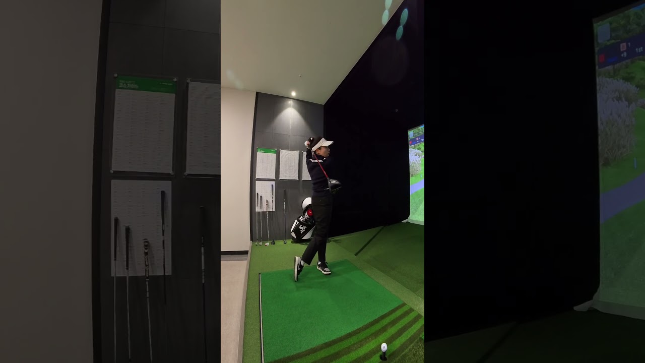 골프 스윙 단순하게 쉽게 접근하기!!