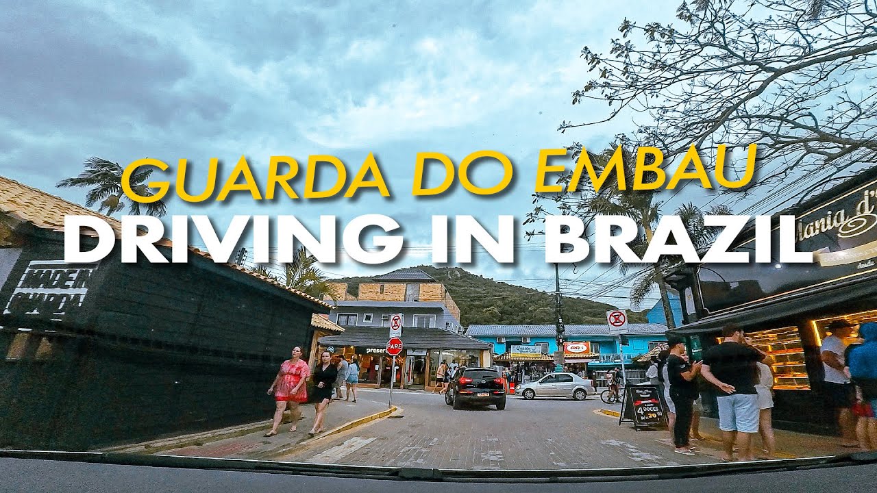 Driving in Brazil 🇧🇷 - Guarda Do Embau (Palhoça - SANTA CATARINA)
