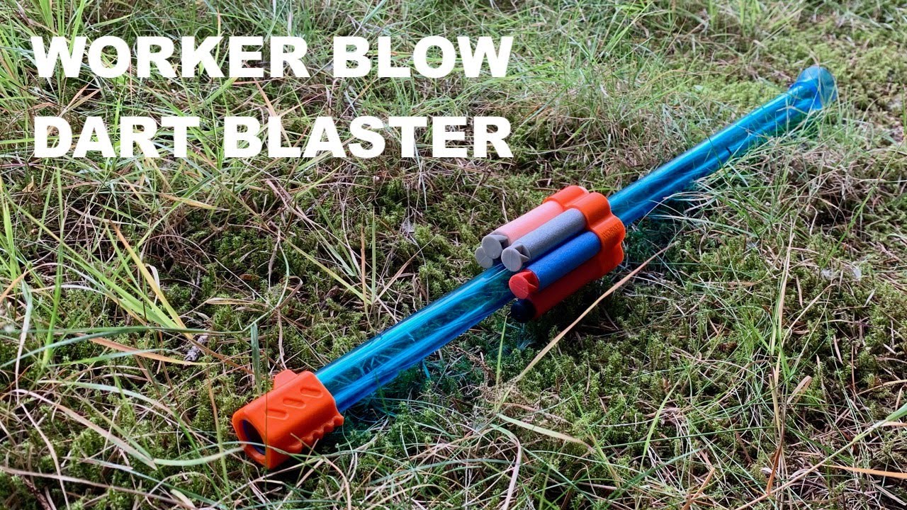 Worker Blow Dart Blaster