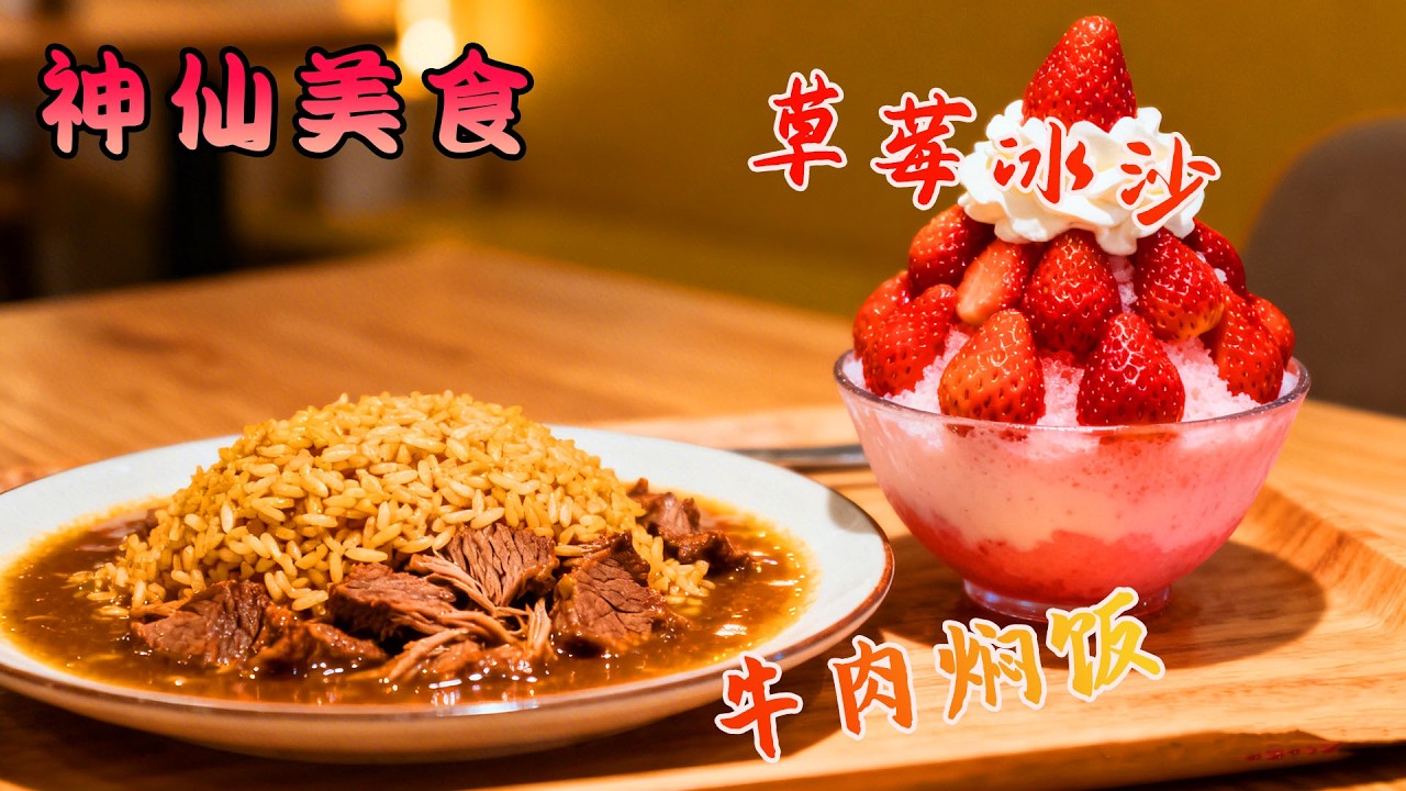 三歲小孩都能做的草莓甜品！綿密細膩像冰淇淋，冰點草莓一口直接淪陷！