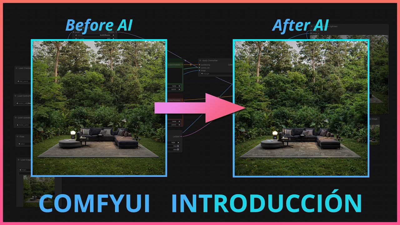 Introducci&oacute;n a ComfyUI - Inteligencia Artificial avanzada para Renders