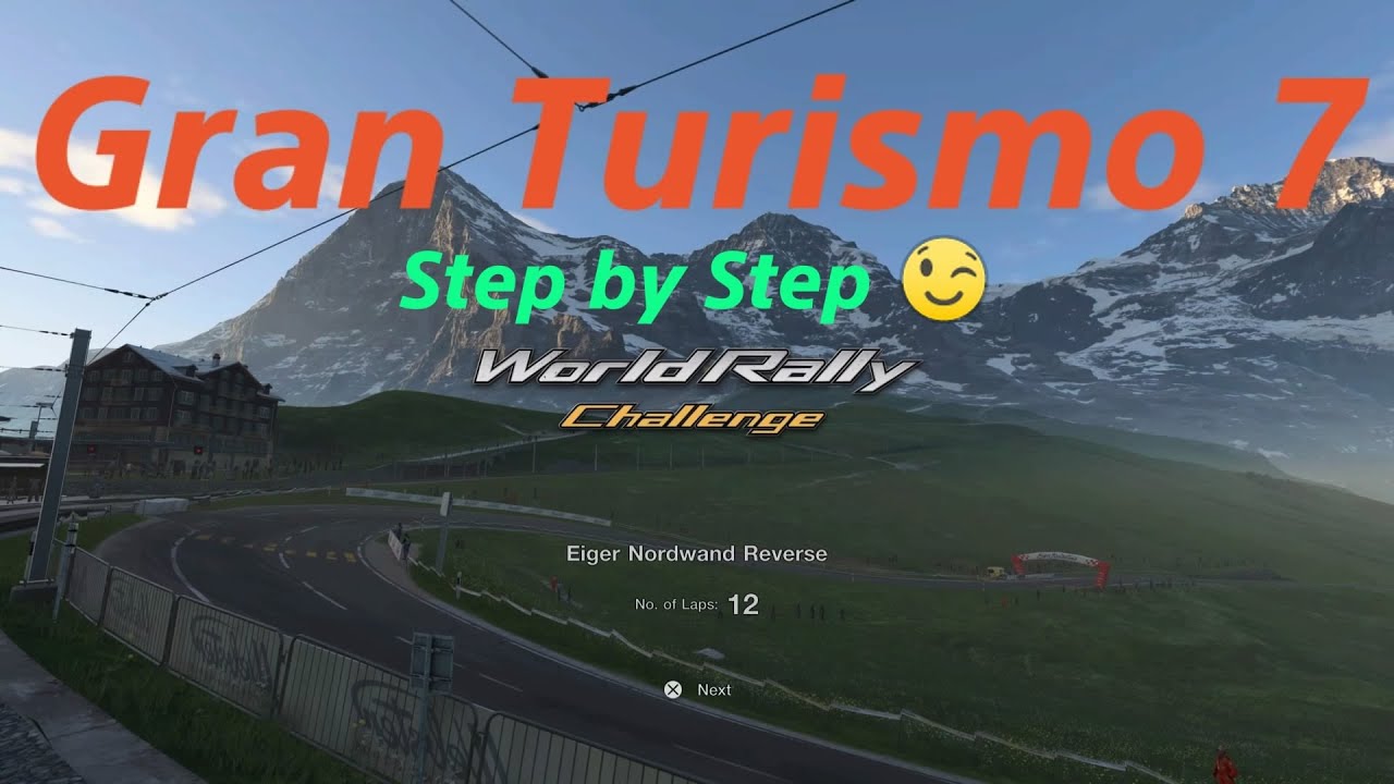 Gran Turismo™ 7  - Schritt für Schritt die Eiger Nordwand rückwärts bezwingen ✌️