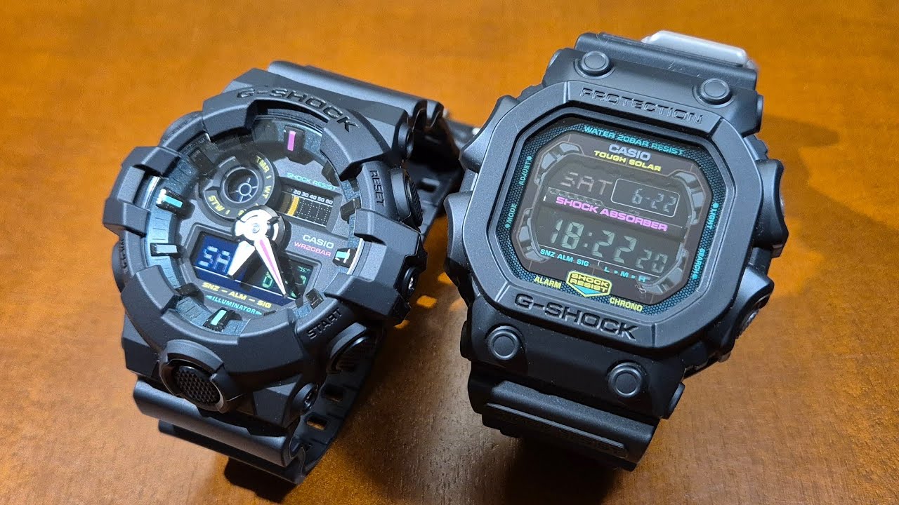 Casio G-Shock GA-700MF-1A, GX-56MF-1 Multi Fluorescent Accents 2/2 - recenzja [PL]