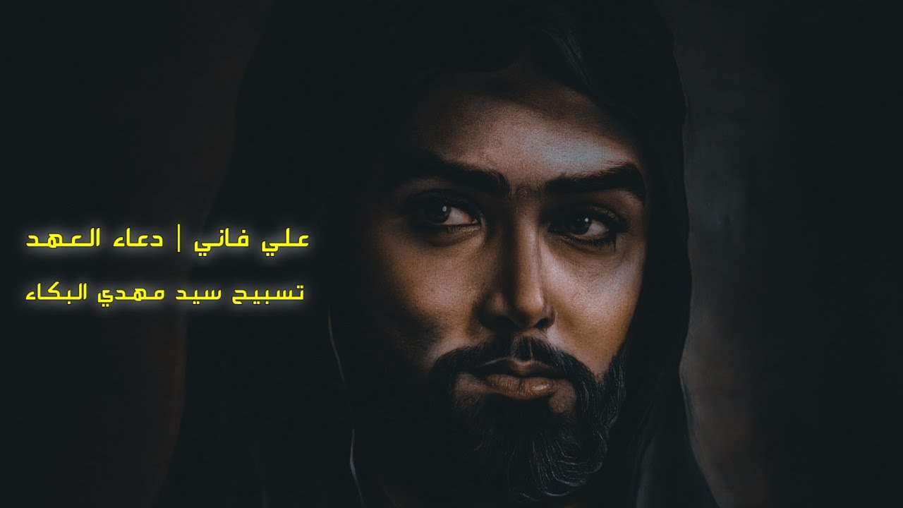 علي فاني | دعاء العهد | تسبيح سيد مهدي البكاء