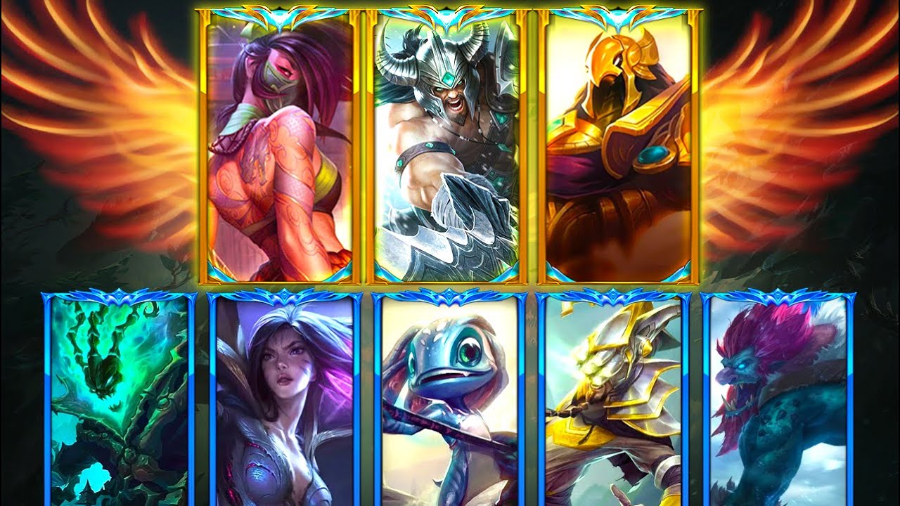 3 претендента на один трюк против 5 алмазных игроков (3 на 5) — League of Legends