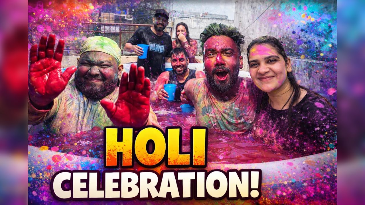 Aaj toh Kya hi kehar machadia holi pe 😱 | Pintoo ko kya hogya 🤣 #viral #trending #funny #holi #like 