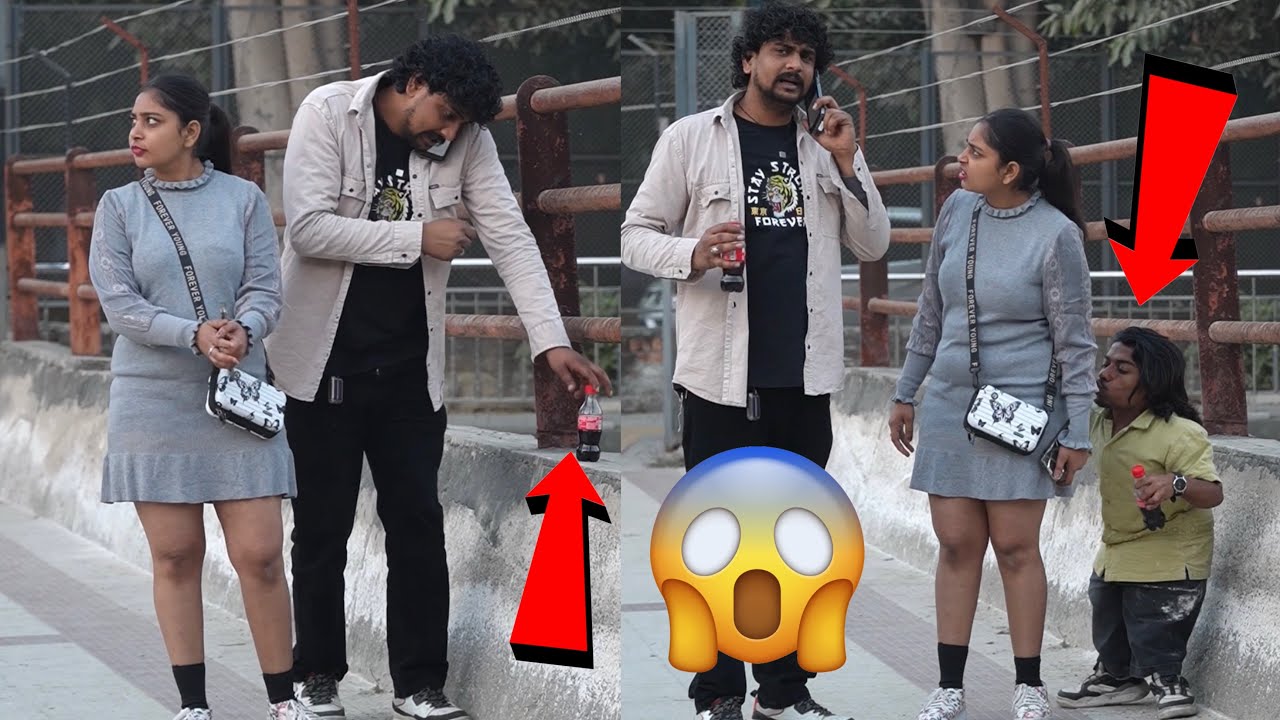 लड़की की कोल्ड्रिंग क्यो ली 😡 | Prank On Cute Girl 🥰 | At Manish 