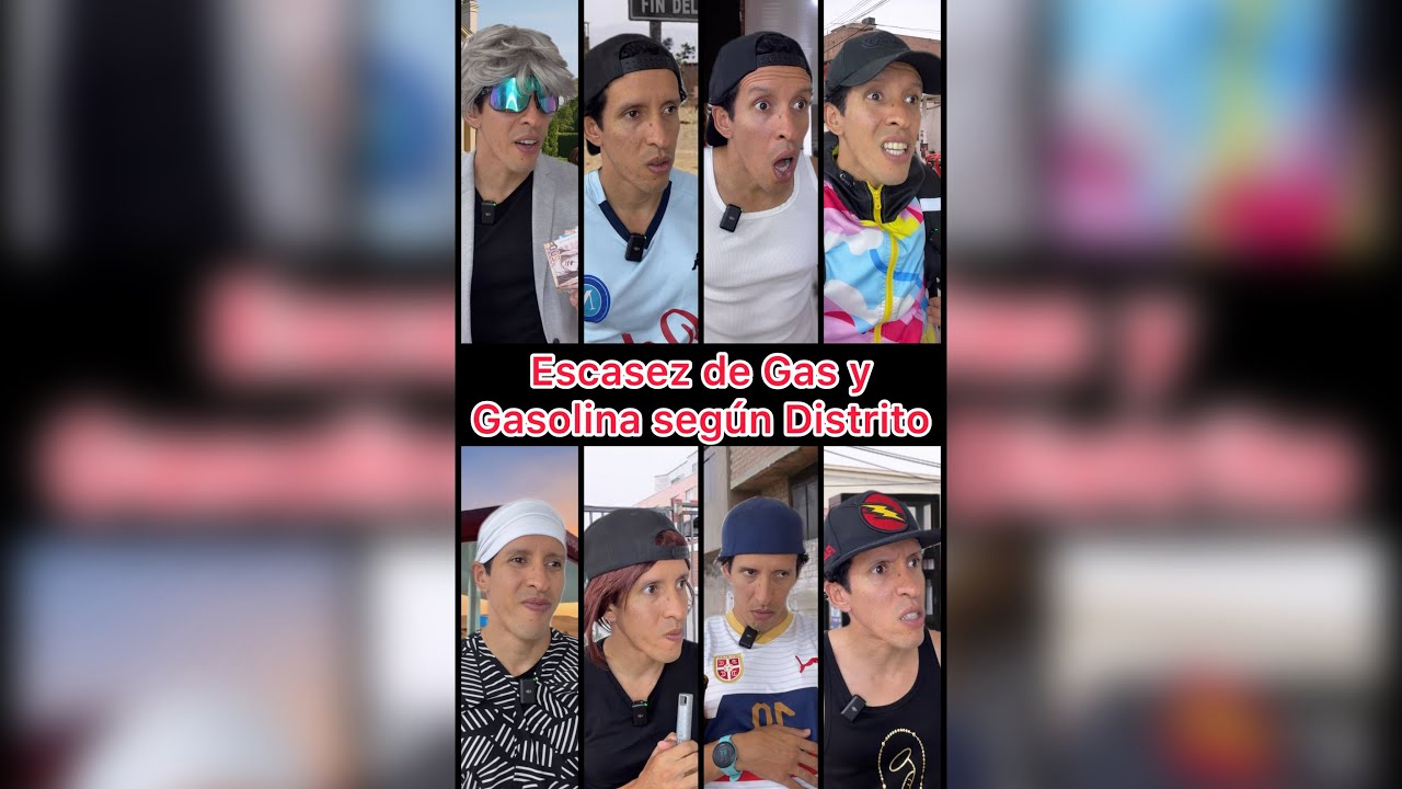ESCASEZ DE GAS Y GASOLINA SEGÚN DISTRITO 😂⛽️