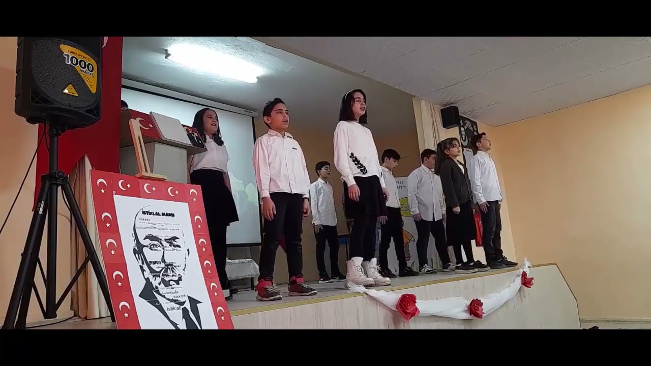 12 Mart Ortaokul Gösterisi 2023