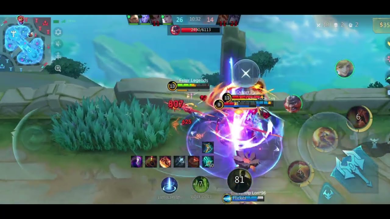 Paquito 15kill exp land comboផ្តាច់ព្រលឹងpaquito