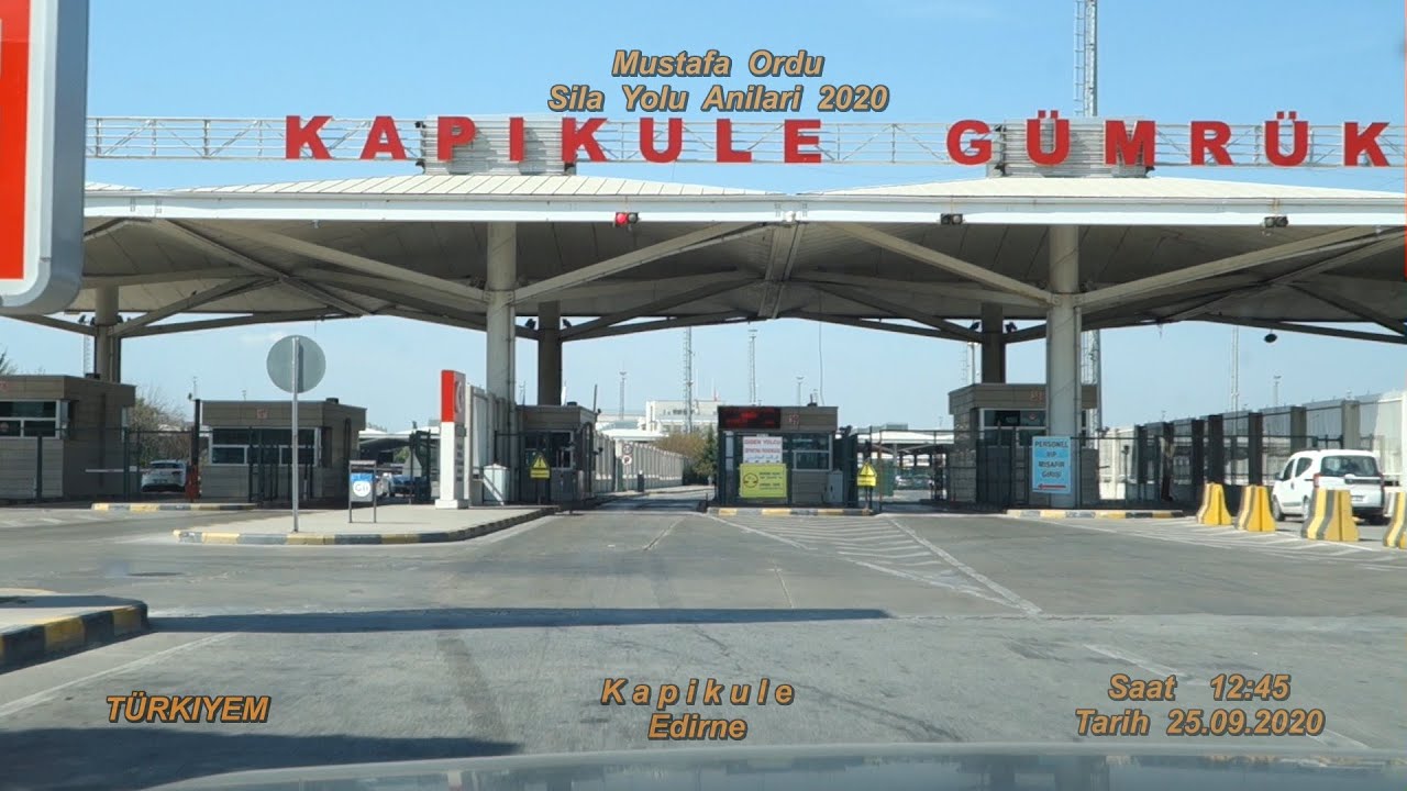Sıla Gurbet Yolu 2020 Yılı Türkiye Babaeski den Almanya Bischofsheime Araba Yolculuğundan Görüntüler