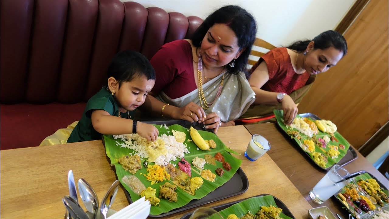 Massive 30 Item Thali | South Indian Onam Sadhya (Vegetarian Feast) | at Tindli Restaurant in London