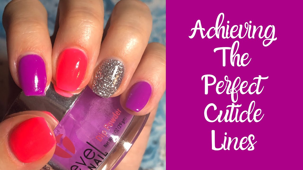Achieving the Perfect Cuticle Lines | Includes FULL Dip Powder Process