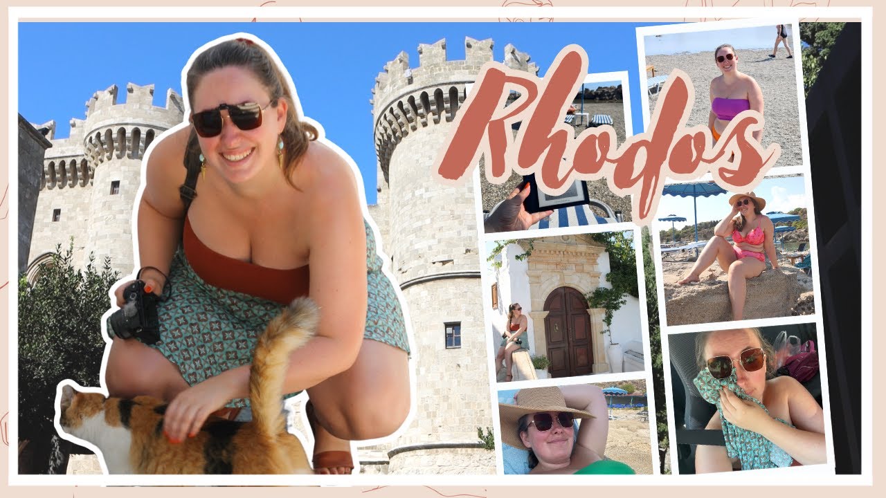 NAZOMEREN OP RHODOS ☀️🇬🇷 RHODOS STAD, LINDOS, VLINDERVALLEI & MEER // VLOG #44 | Irina Touw