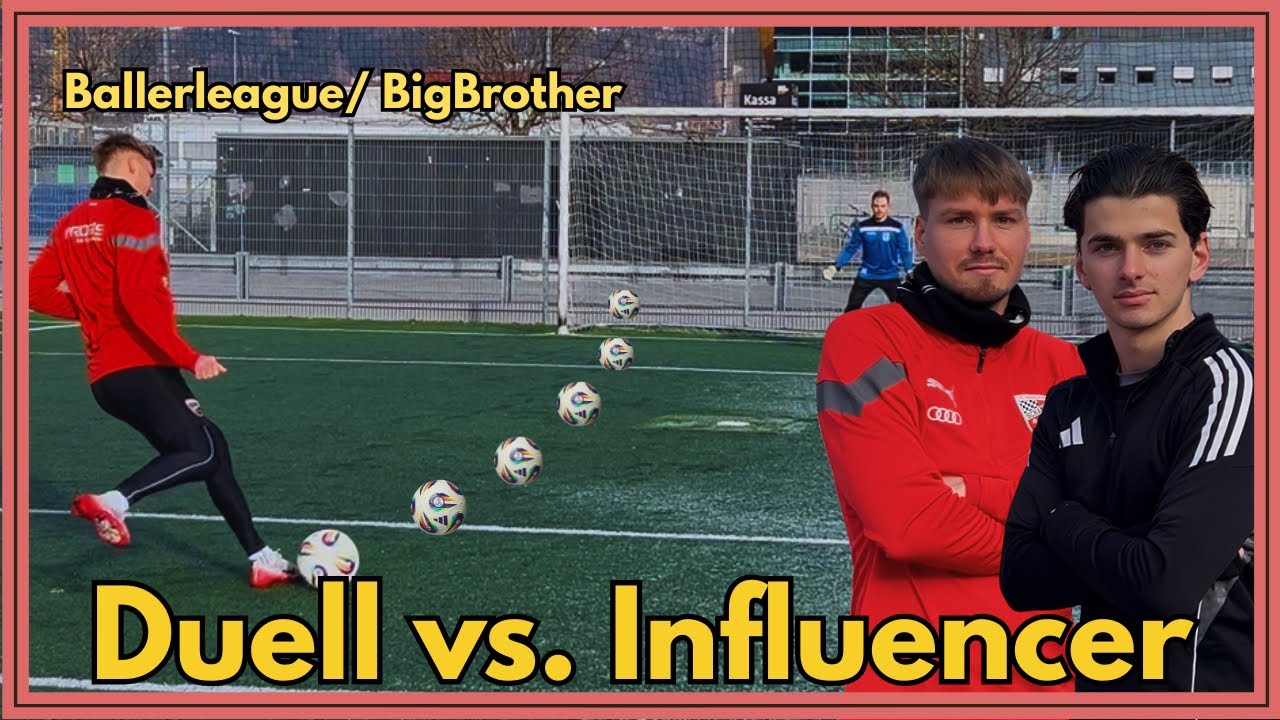 Wie gut ist Stefan Inthal wirklich? Duell VS Influencer - Fußballchallenge #2 