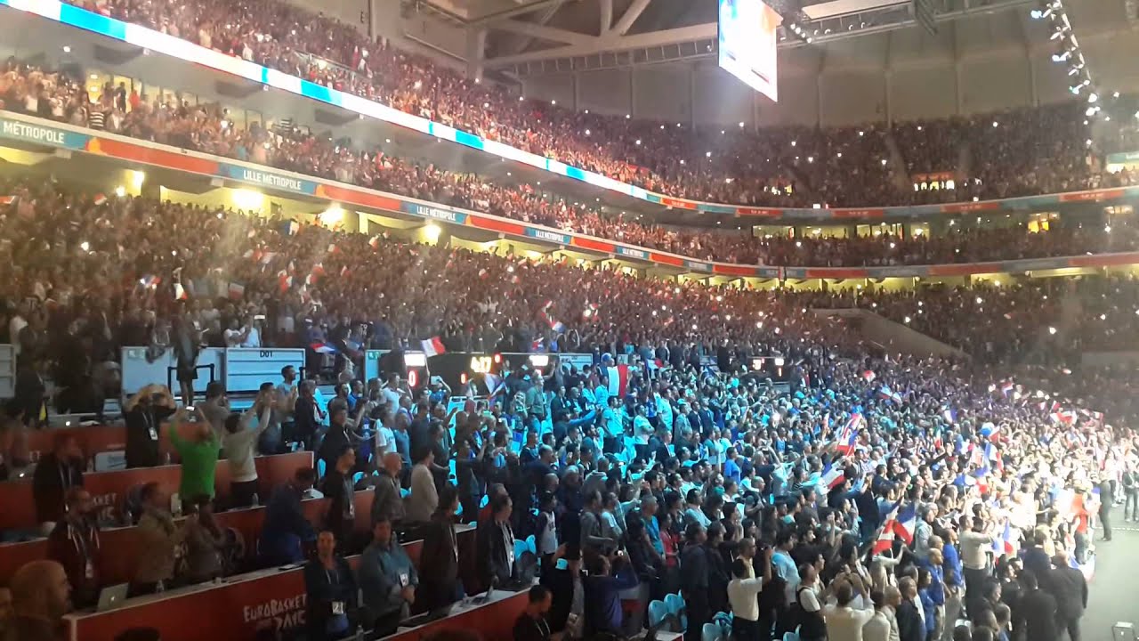 Eurobasket-2015. The national anthem of France in Lille