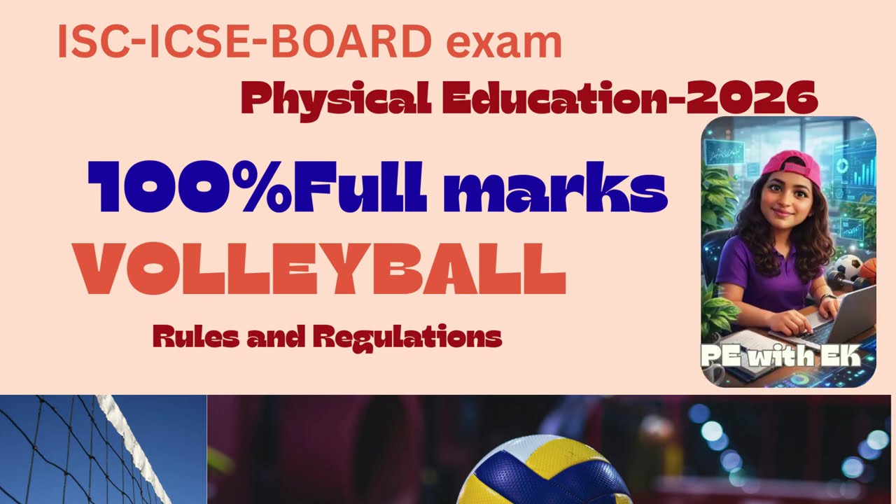 Volleyball Rules & Regulations for ISC ICSE 2026 – Exam Winning Guide