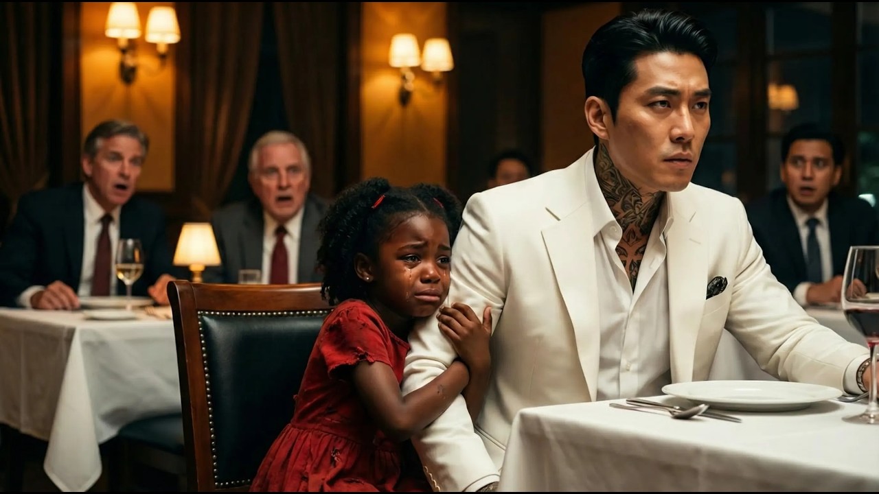 Black Little Girl Ran to the Korean Mafia Boss Crying “They’re Beating My Mama!” — What He Did Next.