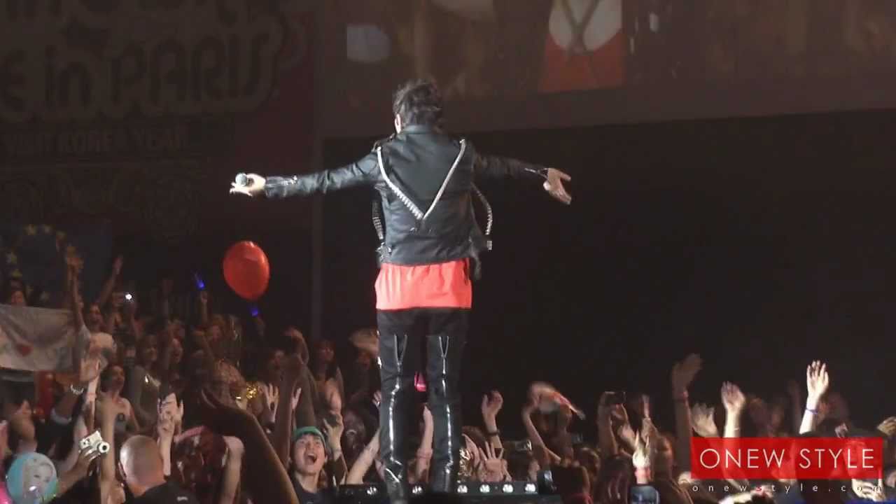 110611 SM TOWN LIVE WORLD TOUR in PARIS - ONEW Ready or Not (Full ver.)