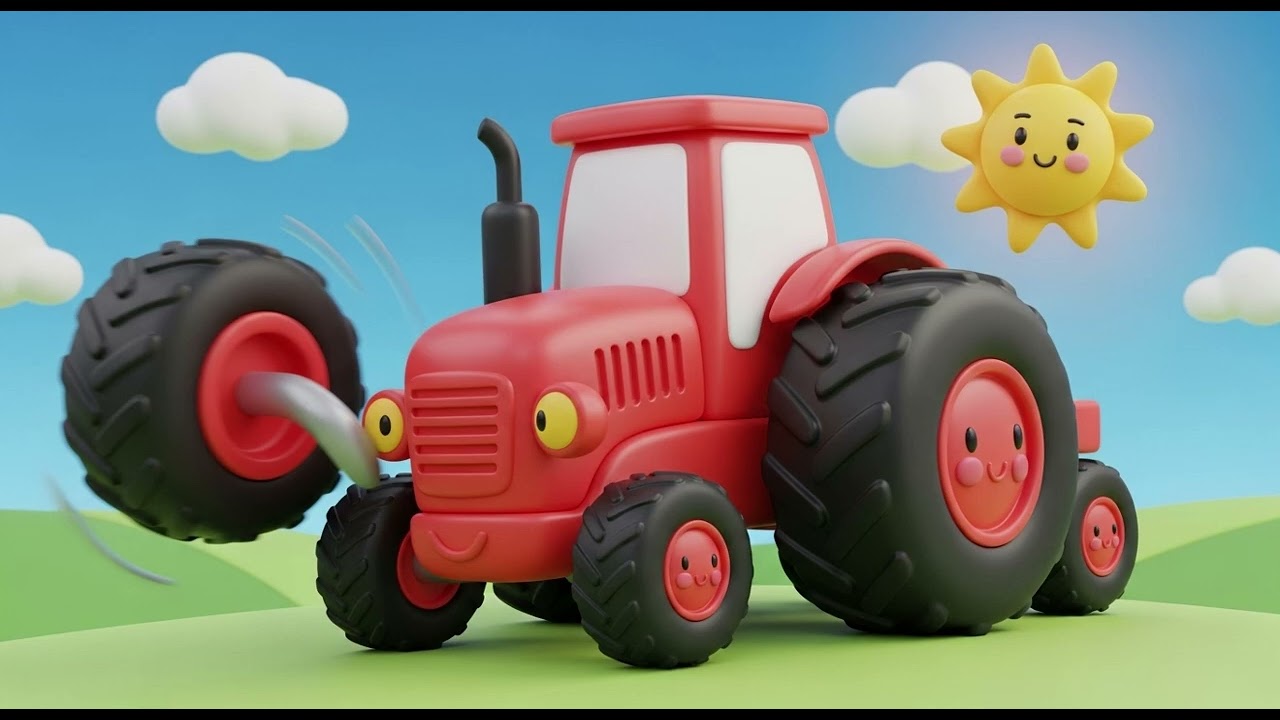Wheels on the Tractor Go Round and Round! 