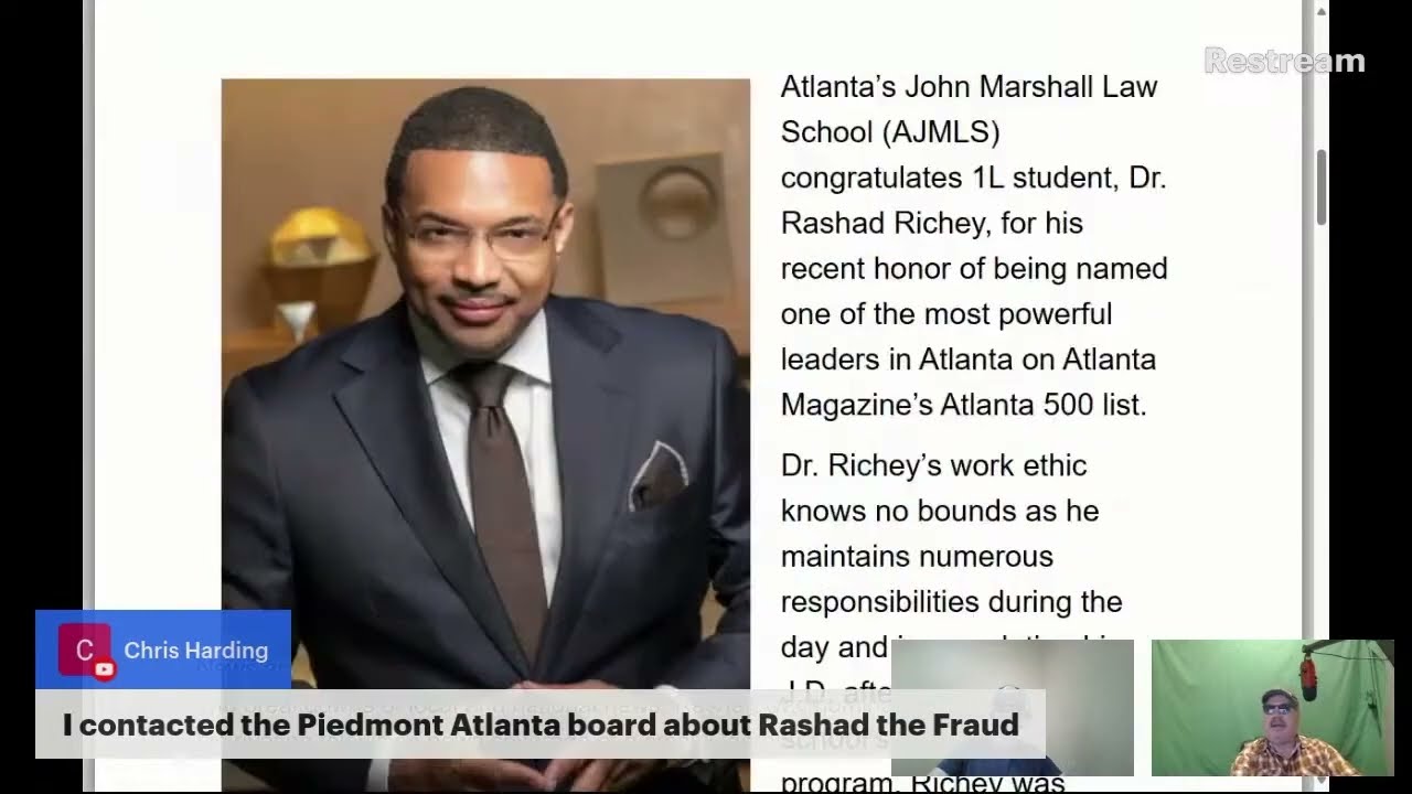College Praises Rashad Richey then Kicks Him out of School