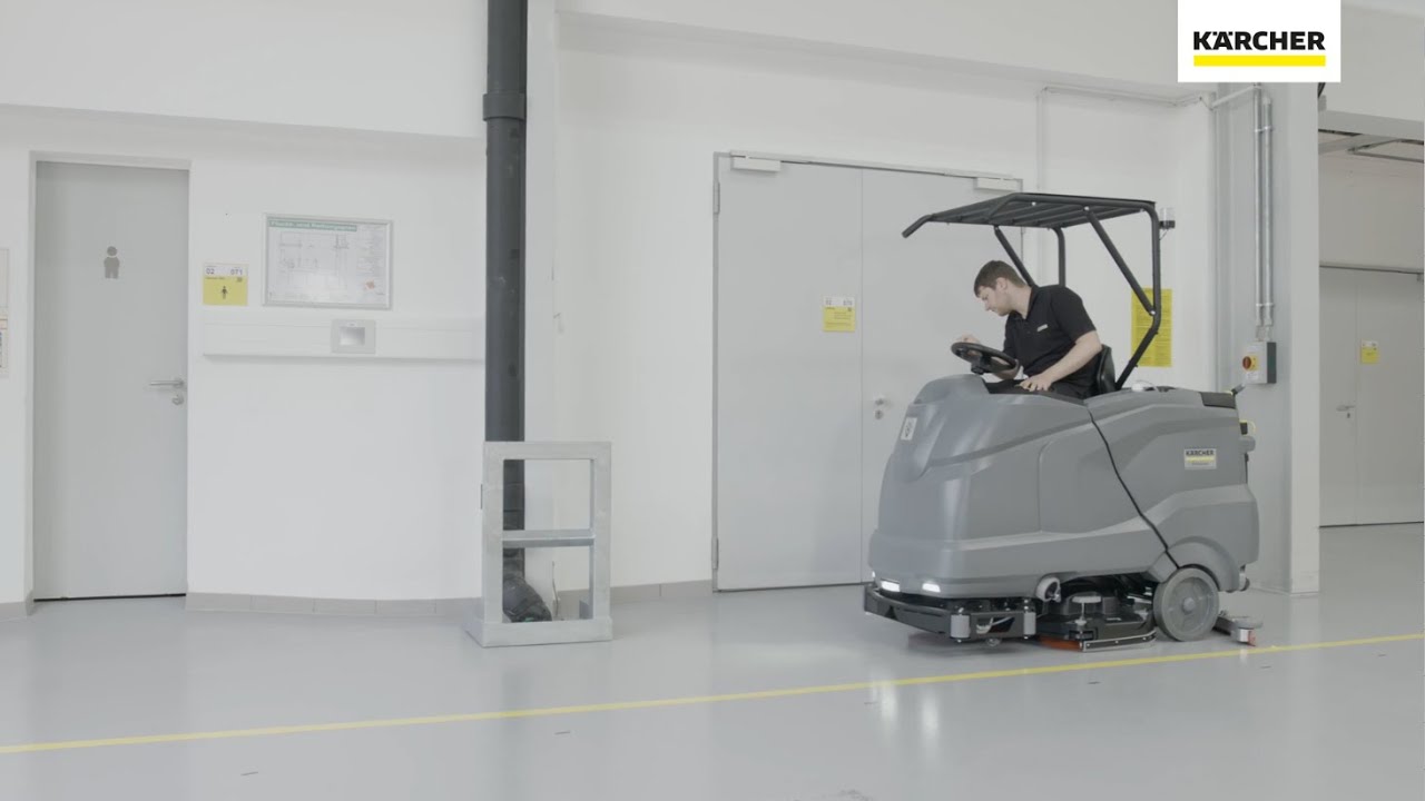 Comment s'utilise une autolaveuse autoportée ?