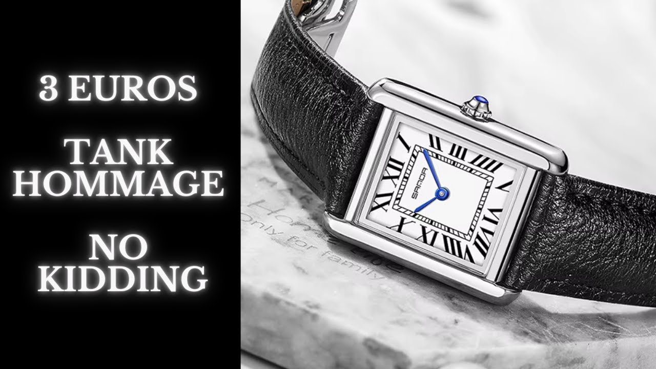 CARTIER TANK SANDA HOMAGE ЗА 3 ЕВРО!