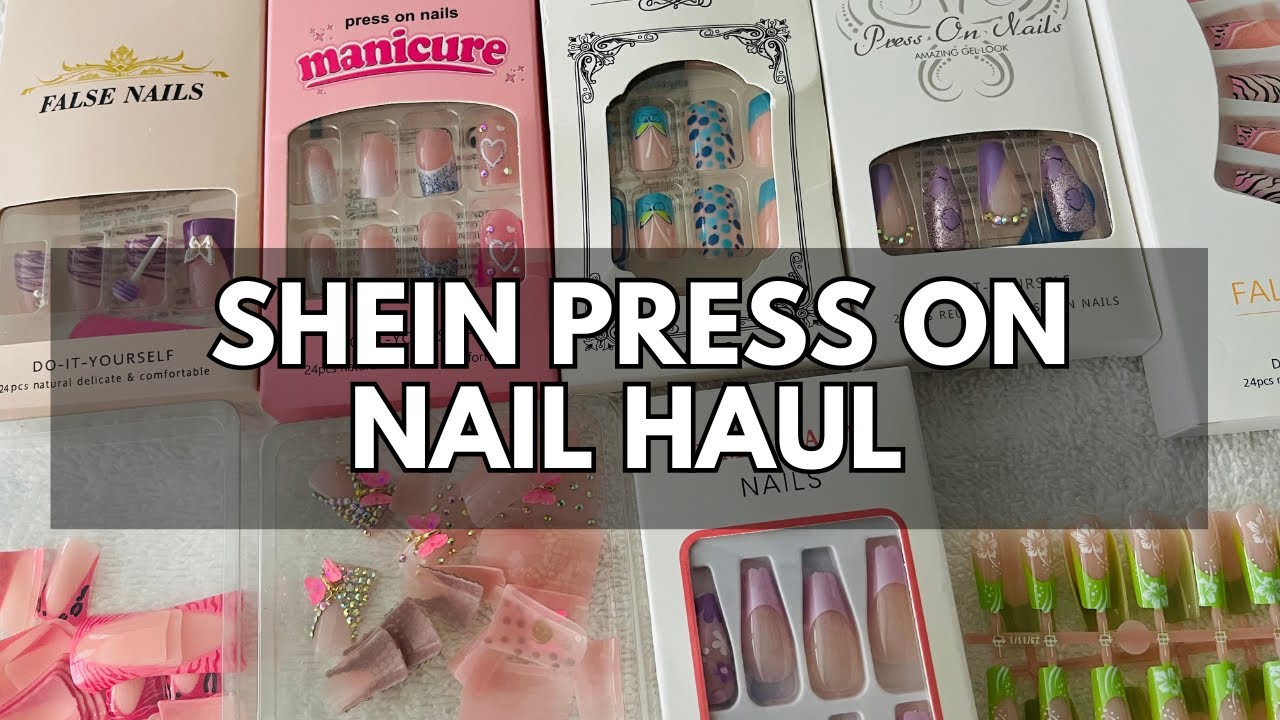 SHEIN PRESS ON NAIL HAUL | AFFORDABLE PRESS ON NAILS