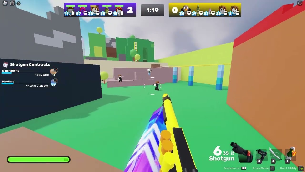 Roblox Rivals 5v5 Shotgun