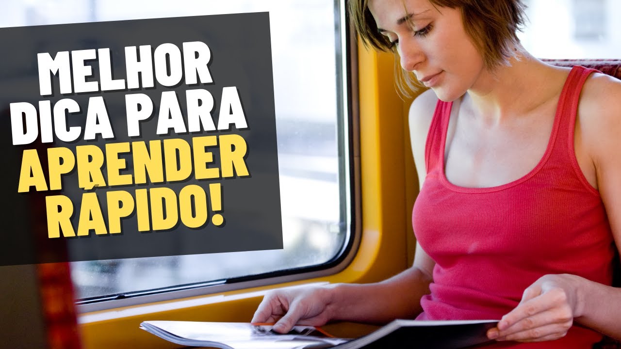 A MELHOR DICA DE APRENDIZAGEM ACELERADA PARA USAR HOJE!