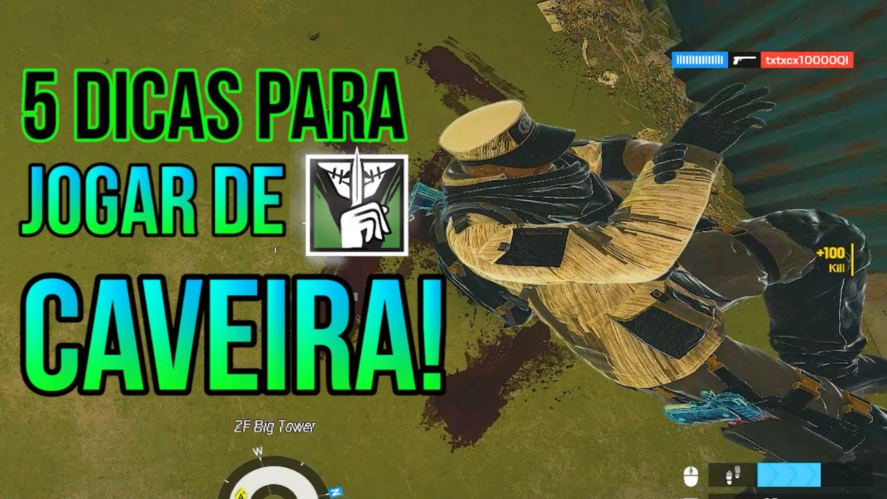 COMO JOGAR DE CAVEIRA NO PLATINA+ ! || RAINBOW SIX SIEGE