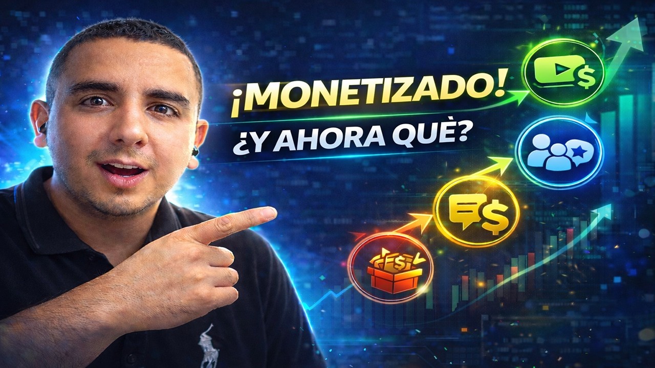 Qué Hacer Después de Monetizar tu Canal en YouTube 👇 Configura Anuncios + Membresías