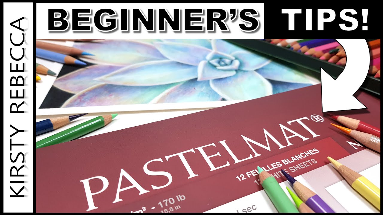 Coloured Pencil on Pastelmat // TECHNIQUES EXPLAINED!