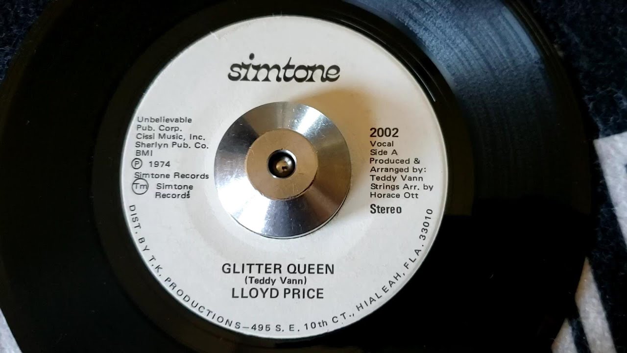 LLOYD PRICE - GLITTER QUEEN (Simtone - 2002) 1974