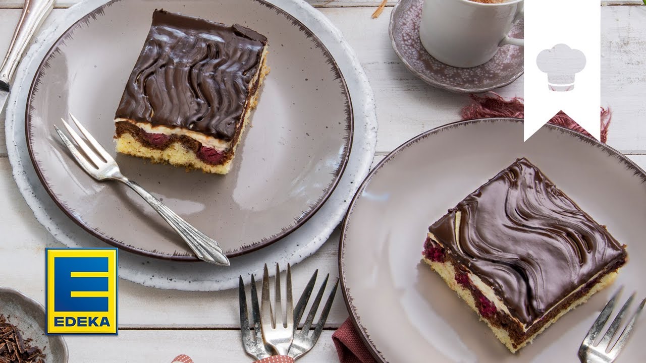 Donauwelle Rezept | Kuchenklassiker mit Kirschen, Schokolade & Buttercreme | EDEKA