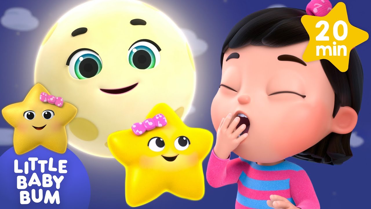 Say Goodnight Moon and Stars! | 💤 Bedtime, Wind Down, and Sleep with Moonbug Kids