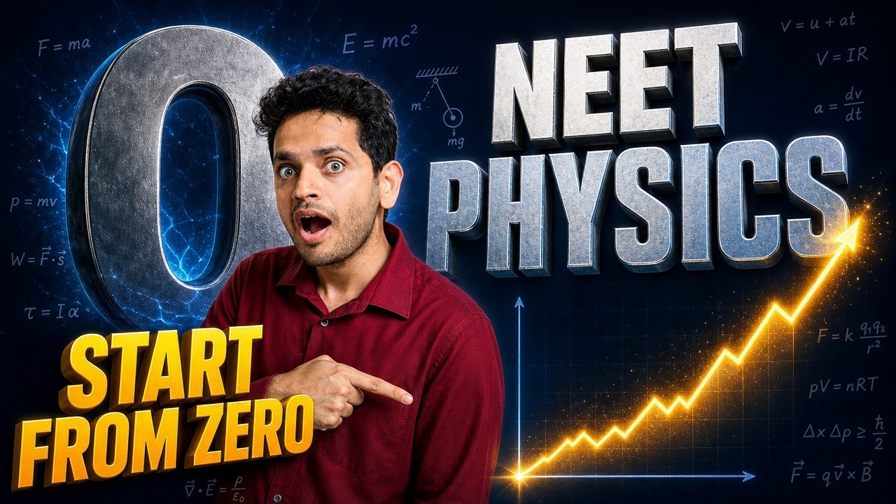Basic Maths L1&mdash; Start from Zero | NEET Physics Full Course Demo