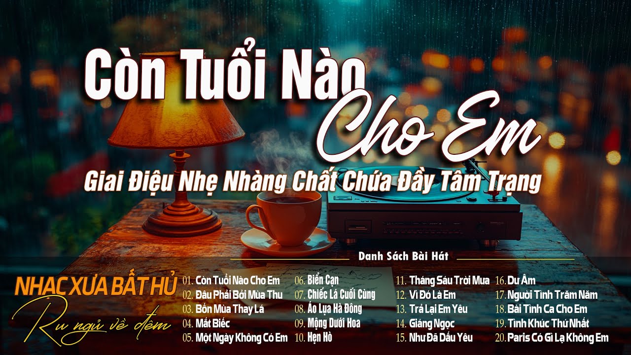 Còn Tuổi Nào Cho Em - Giai Điệu Nhẹ Nhàng Chất Chứa Đầy Tâm Trạng | Nhạc Xưa Bất Hủ Vạn Người Mê