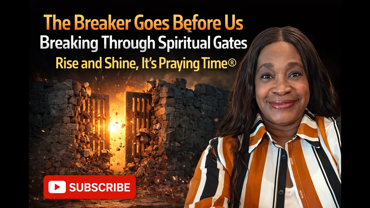 The Breaker Goes Before Us | Breaking Through Spiritual Gates | Rise and Shine, It’s Praying Time®