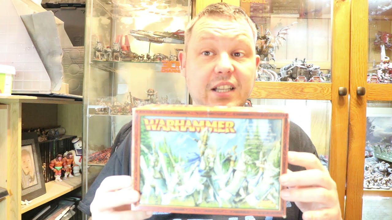 Warhammer Fantasy Battle/ The Old World. High Elf Silver Helms Unboxing.