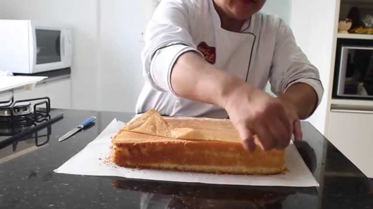 Como fazer Pão de Ló para Bolos de Aniversário - Sem Fermento