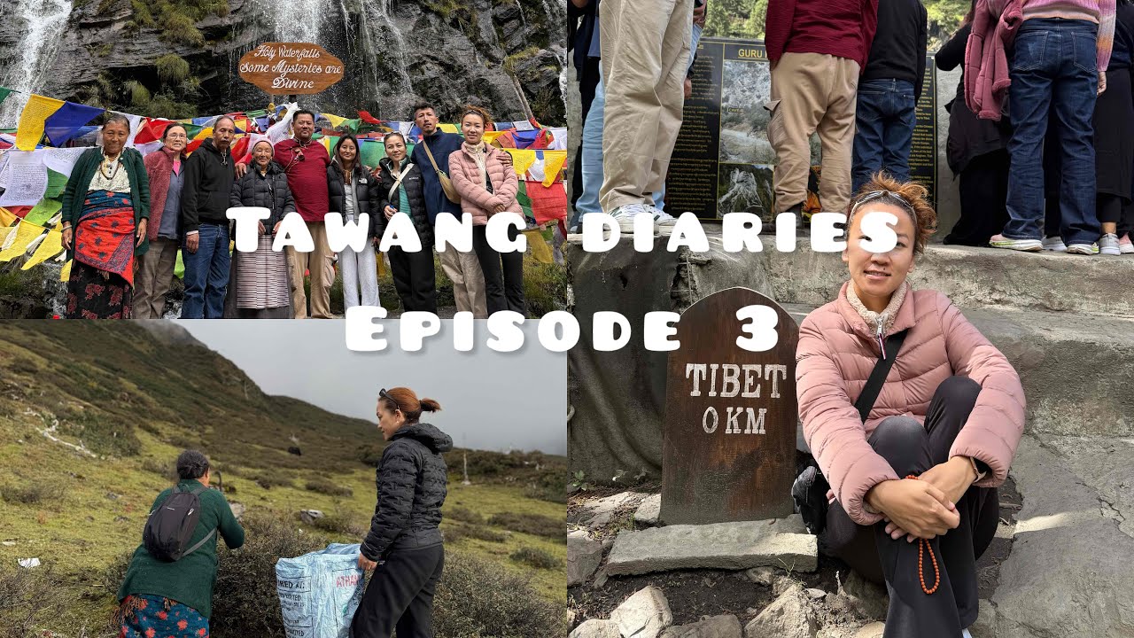 Tawang Diaries Episode 3 | Tibet border | Bumla Pass | Holy Water Falls- Chumi Gyatse | Tawang 